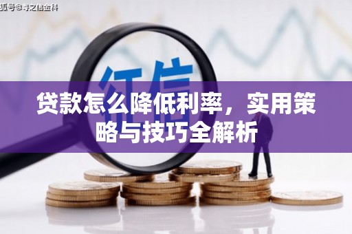 燕郊贷款怎么降低利率，实用策略与技巧全解析
