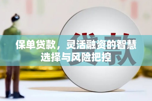 燕郊保单贷款，灵活融资的智慧选择与风险把控