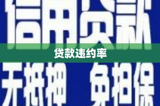 燕郊贷款违约率