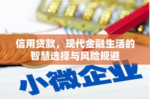 燕郊信用贷款，现代金融生活的智慧选择与风险规避