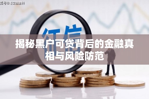 燕郊揭秘黑户可贷背后的金融真相与风险防范