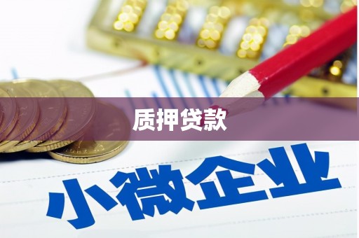 燕郊质押贷款