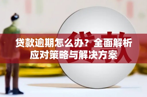燕郊贷款逾期怎么办？全面解析应对策略与解决方案
