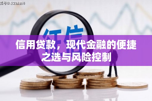 燕郊信用贷款，现代金融的便捷之选与风险控制