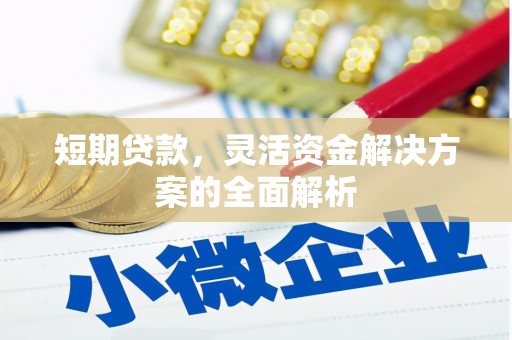 燕郊短期贷款，灵活资金解决方案的全面解析