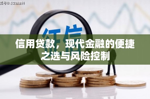 燕郊信用贷款，现代金融的便捷之选与风险控制