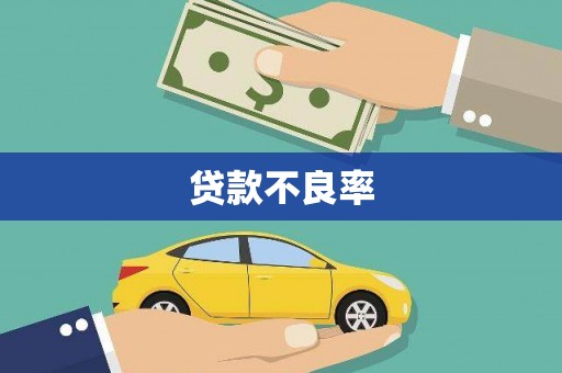 燕郊贷款不良率