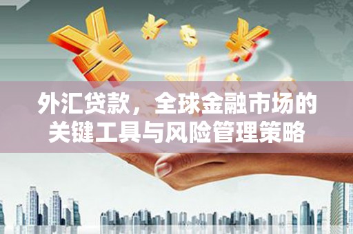 燕郊外汇贷款，全球金融市场的关键工具与风险管理策略