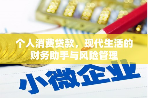 燕郊个人消费贷款，现代生活的财务助手与风险管理