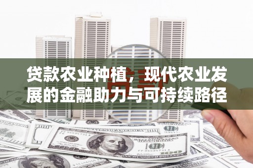 燕郊贷款农业种植，现代农业发展的金融助力与可持续路径