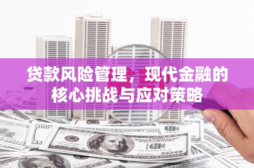 燕郊贷款风险管理，现代金融的核心挑战与应对策略