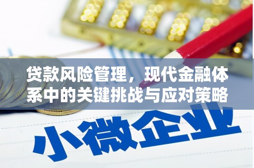 燕郊贷款风险管理，现代金融体系中的关键挑战与应对策略