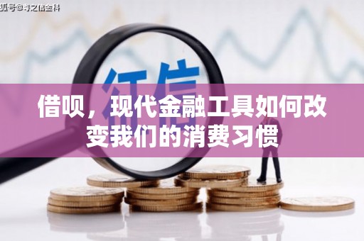 燕郊借呗，现代金融工具如何改变我们的消费习惯