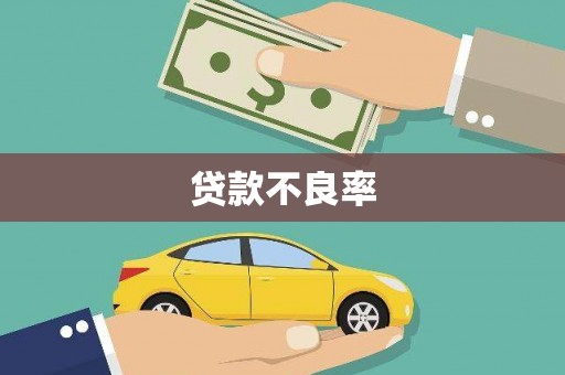 燕郊贷款不良率