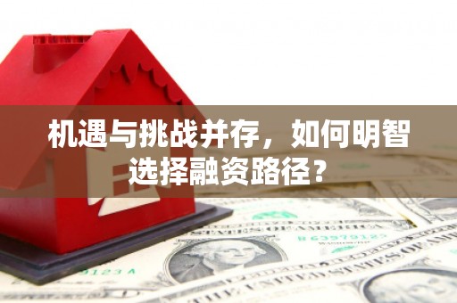 燕郊机遇与挑战并存，如何明智选择融资路径？